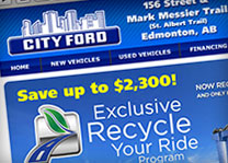 City Ford Website Design